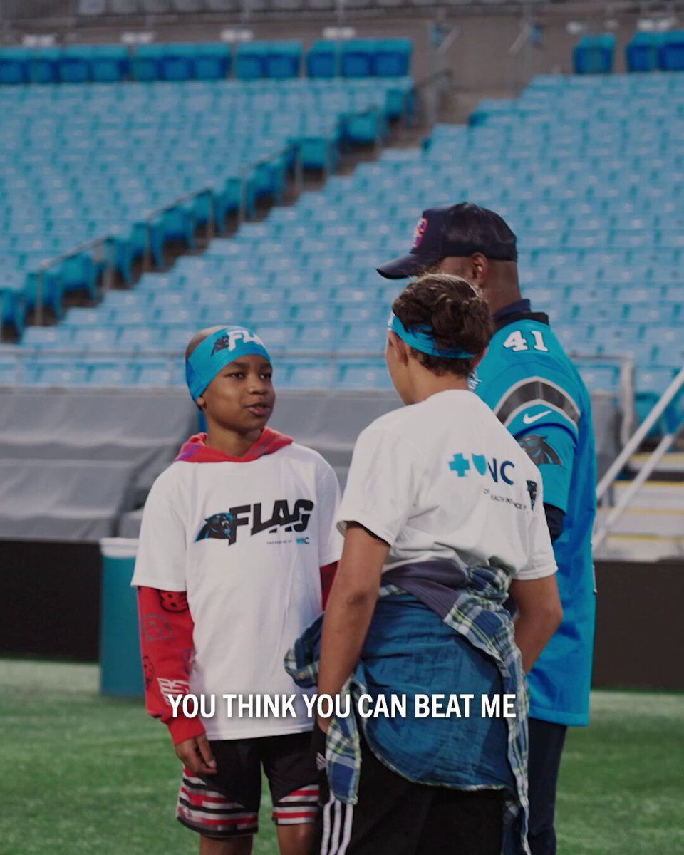 Captain Munnerlyn always has his coaching hat on 🧢
@BlueCrossNC | #KeepPounding