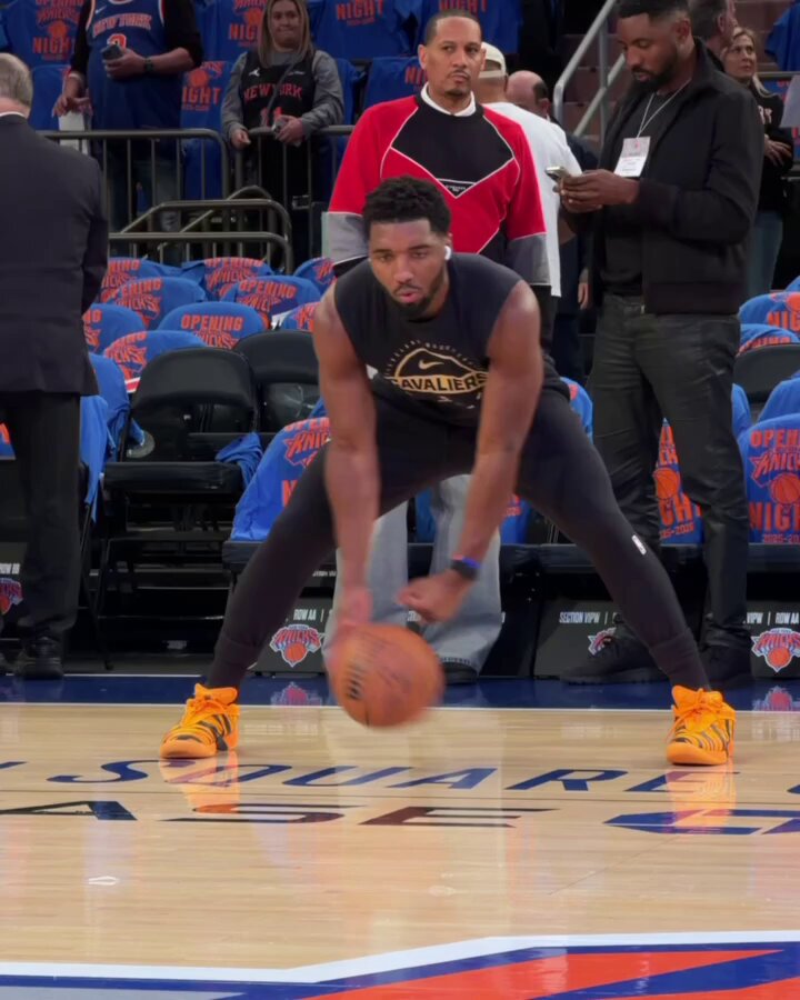 Spida is LOCKED IN ahead of Cavs/Knicks 🕷️

CLE-NYK | 7 PM ET | ESPN 
