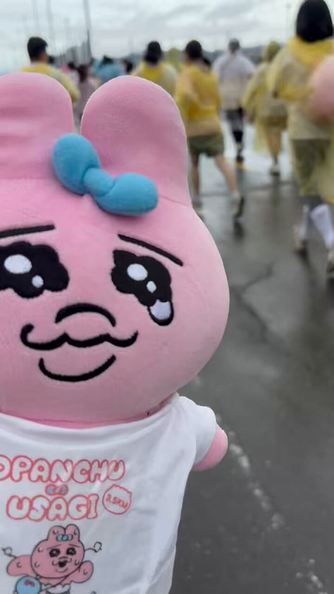 おぱんちゅうさぎ　台湾　限定　路跑 マラソン　珪藻土けいそうど マット　新品 おぱんちゅうさぎ 台湾マラソン 2025 🐰🏃‍♀️🇹🇼 2025.10.19 台北で