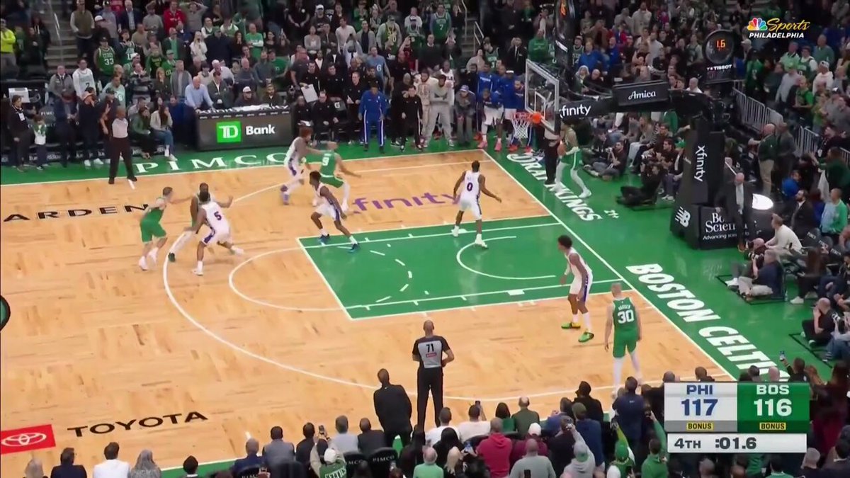 THE SIXERS ARE 1-0! 