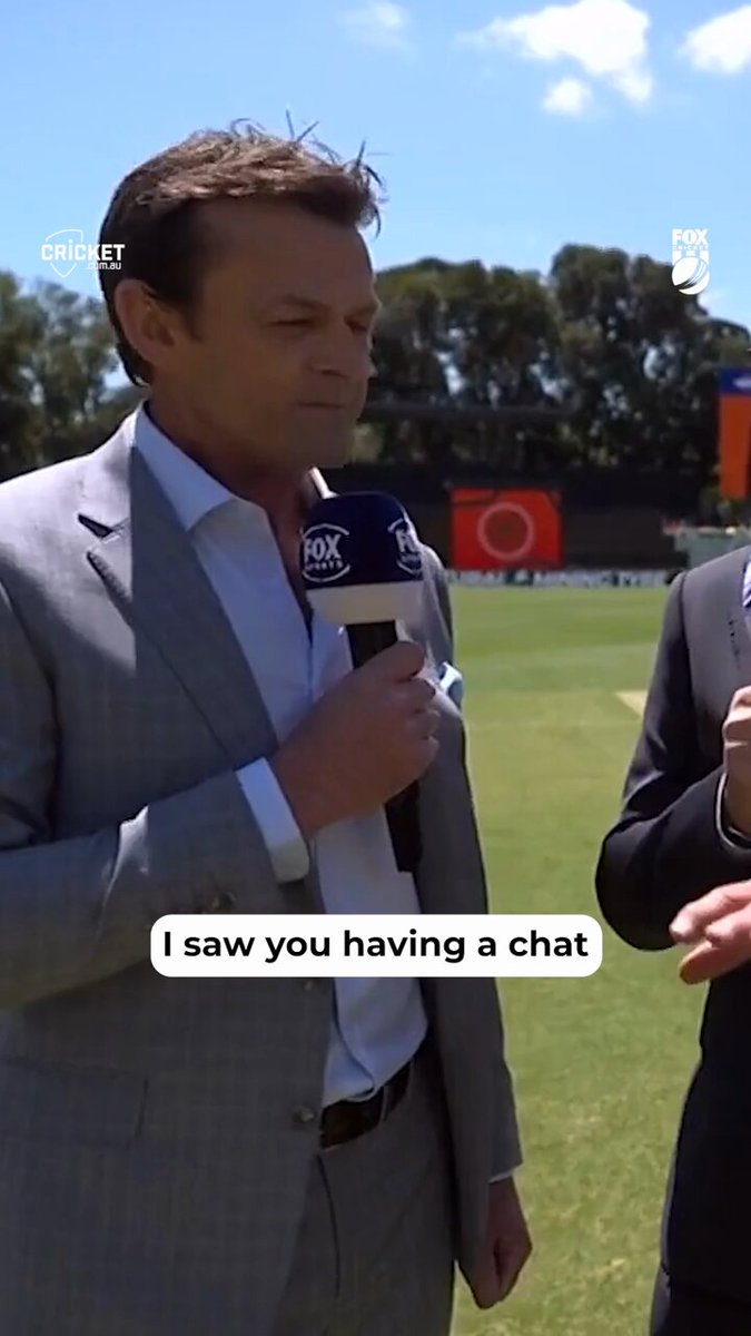 When Adam Gilchrist met Rohit Picture
