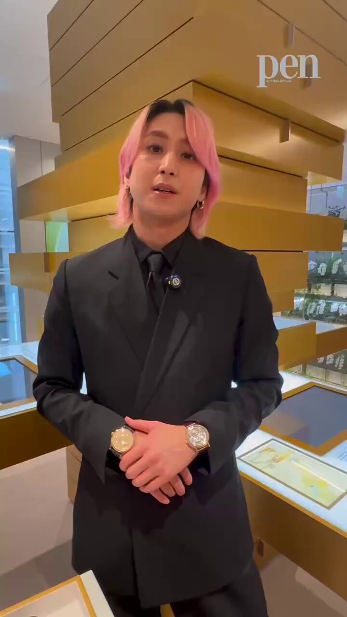 SnowMan の #佐久間大介 さんが、ブレゲ250 周年記念エキシビションの