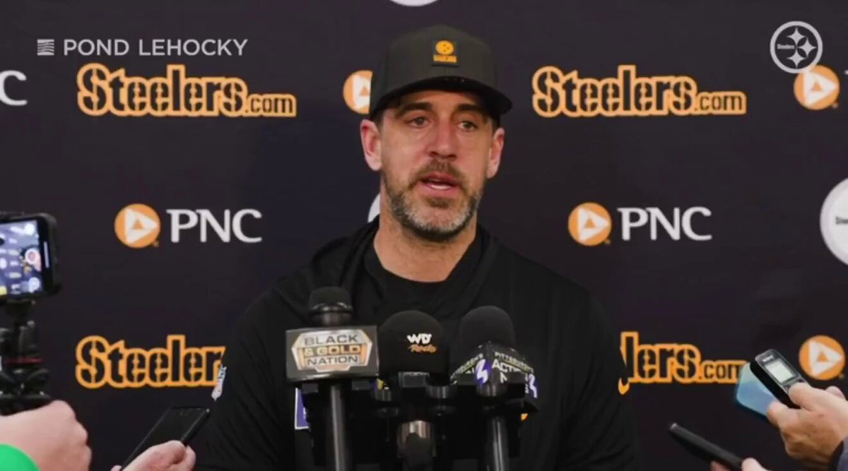 Aaron Rodgers on the Packers losing to the Steelers in that wild game in 2009. #Steelers #NFL 