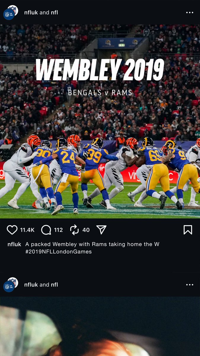 2019 or 2025 - doesn't matter, @RamsNFL are snatching victories at @wembleystadium 🐏 