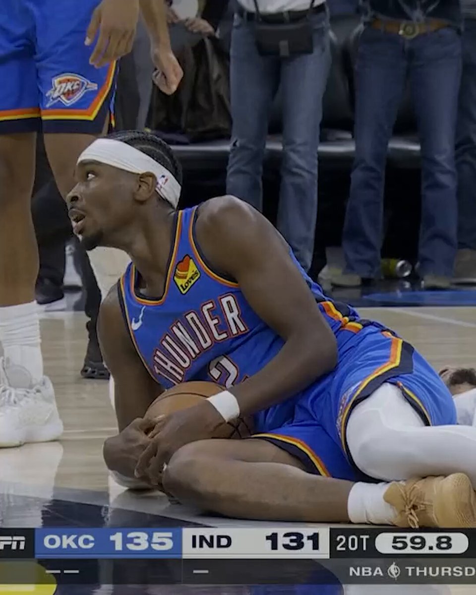 The Thunder win ANOTHER 2OT game 😮💨😤
(via @ESPNNBA)