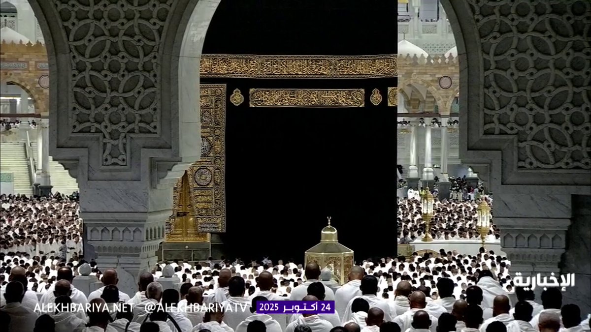 "ربنا لا تزغ قلوبنا بعد إذ هديتنا"... فجرية يوم الجمعة.. تلاوة تدبرية تبعث الطمأنينة من سورة آل عمران بصوت الشيخ الوليد الشمسان أثناء صلاة الفجر #الإخبارية 