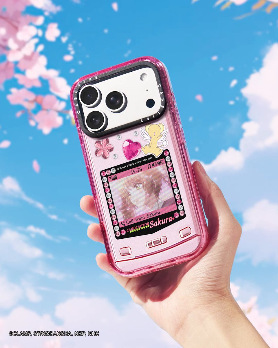 カードキャプターさくらとCASETiFY があなたのスマホをしっかりガード