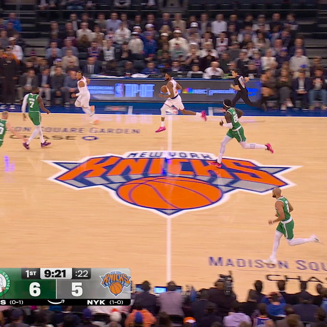 Jalen Brunson leads the way, Knicks move to 2-0!
🫡 31 PTS (12 in 4Q)
🫡 5 AST
🫡 3 3PM