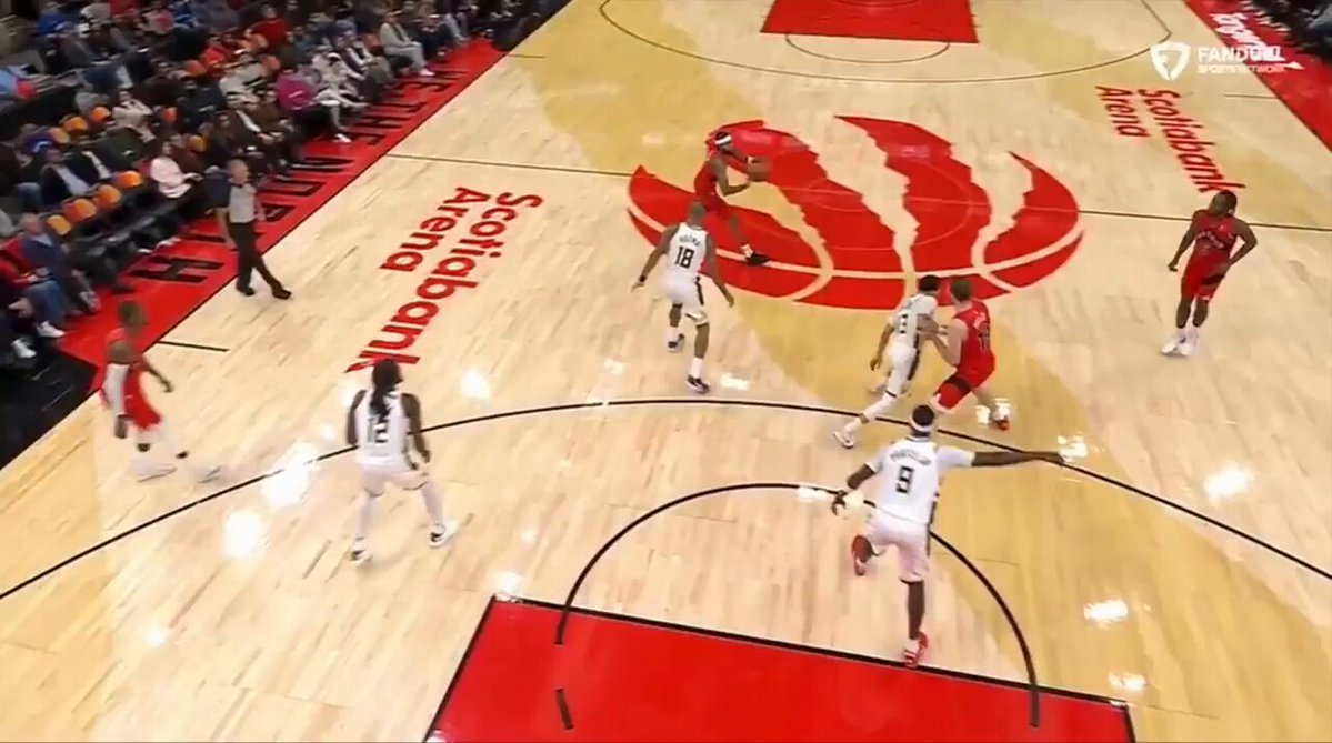 Attached the play where Kyle Kuzma sprained his left ankle in the fourth quarter below. 
Doc Rivers, on the injury: "A sprain, not a bad one. Actually tried to do some running and then they just pulled him out. Probably day-to-day."