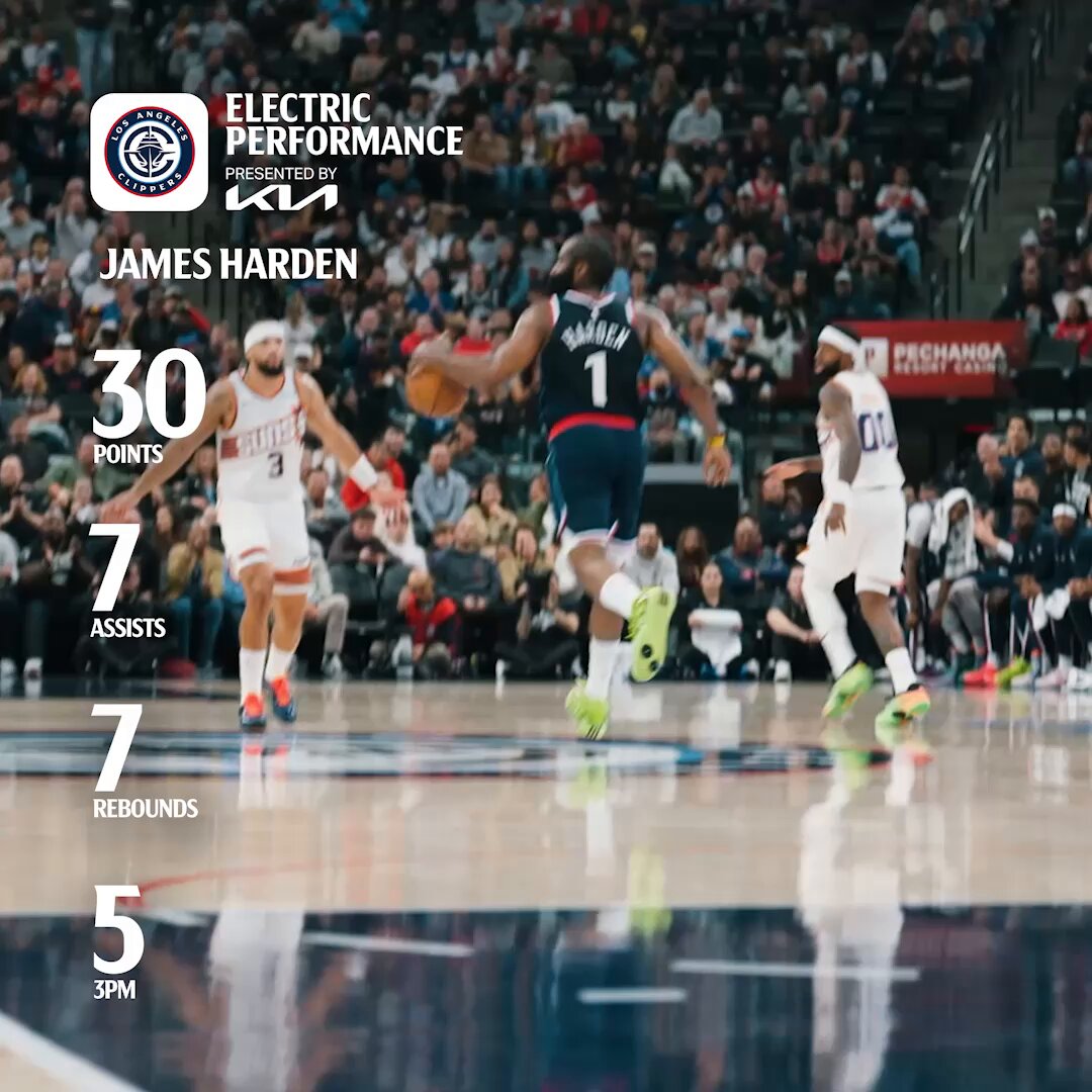 "AN OUT-OF-BODY EXPERIENCE FROM JAMES HARDEN" 
🎯 @Kia Electric Performance
