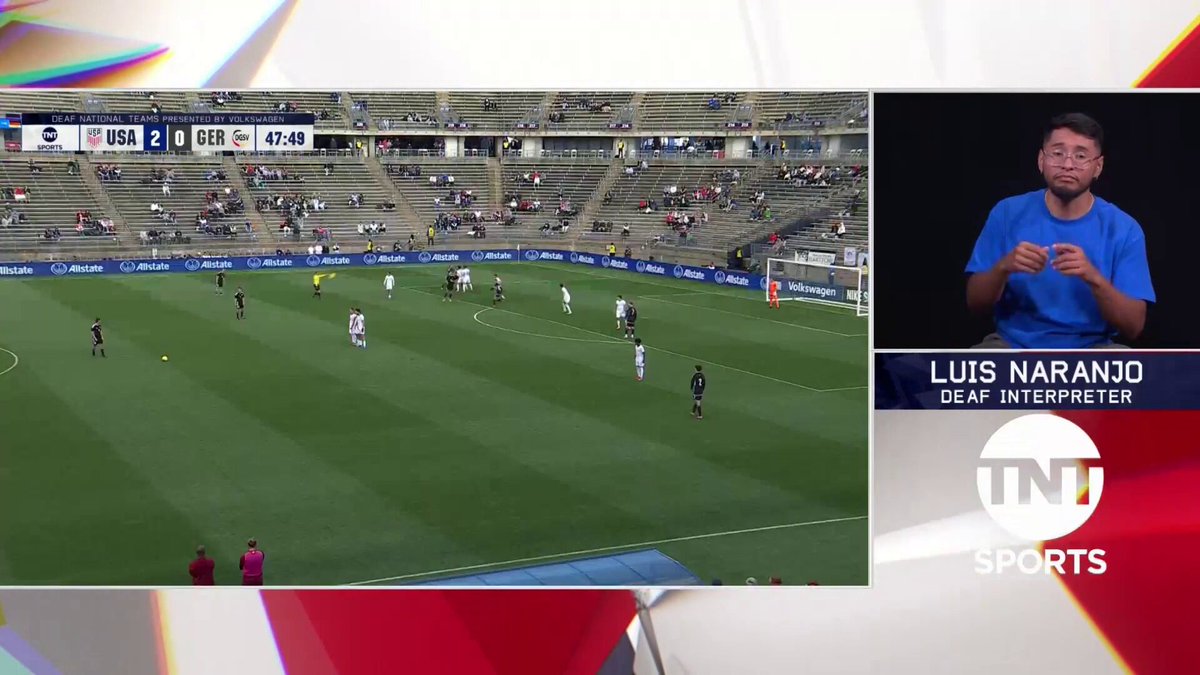 Germany and the #USdeafMNT trade goals right out of the break 😳
The second half is off to a fast start on truTV!