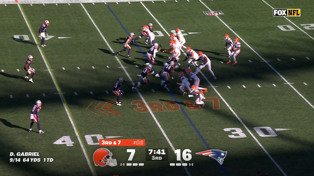 DILLON GABRIEL PICKED OFF BY THE PATRIOTS
He has zero business playing over Shedeur Sanders...