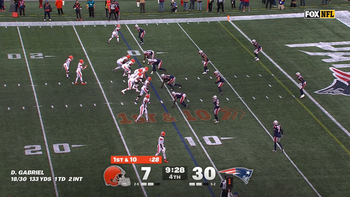 David gives us another 6
#CLEvsNE on FOX and NFL+