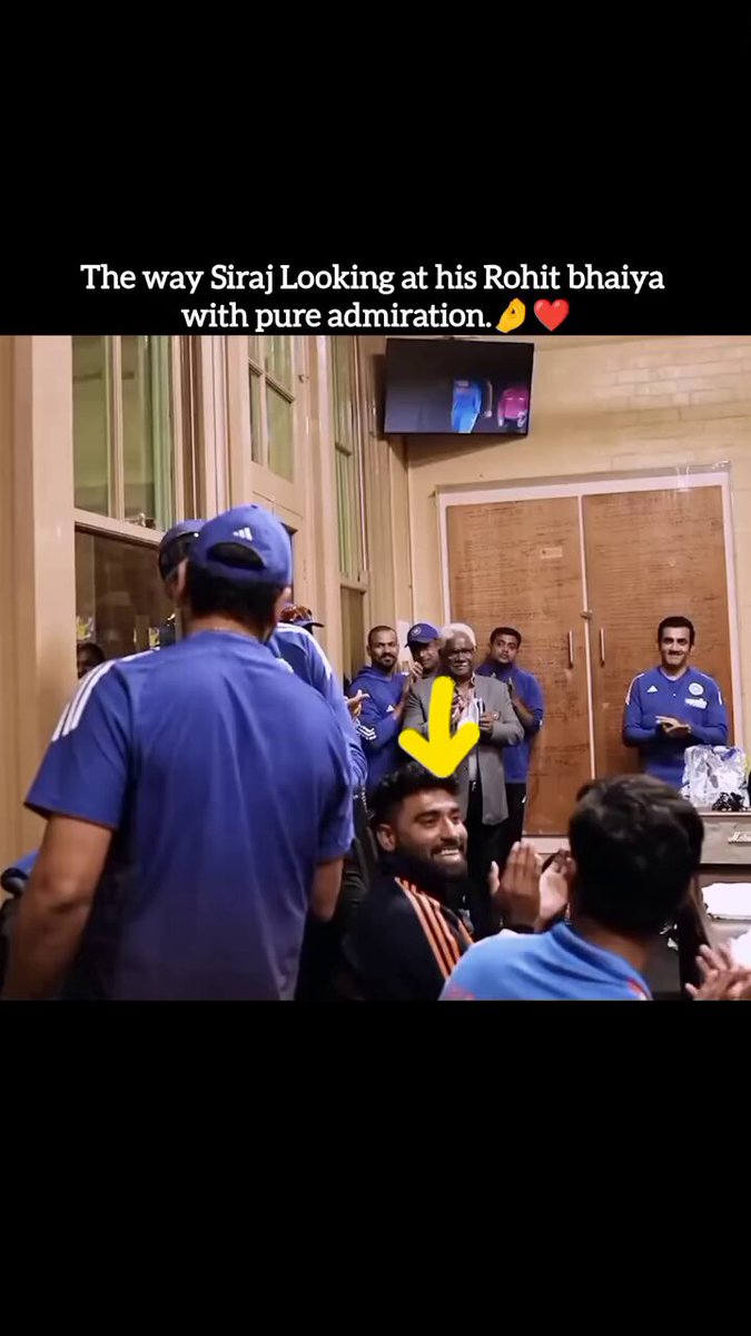 The happiness on Mohammed Sirajs Picture