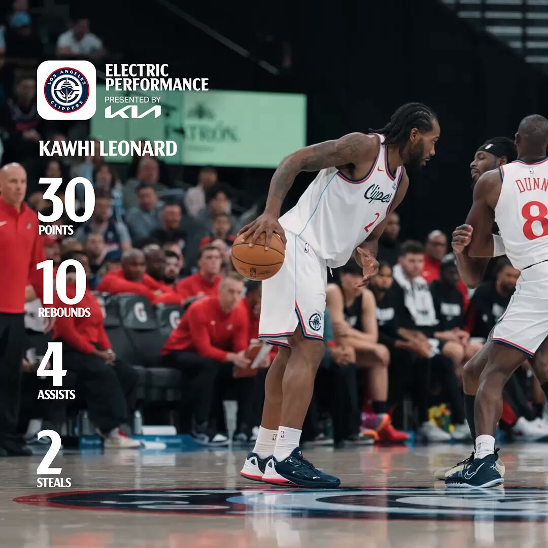 30PT DOUBLE-DOUBLE FOR WHI 🖐🏾
🎯 Electric Performance presented by @Kia