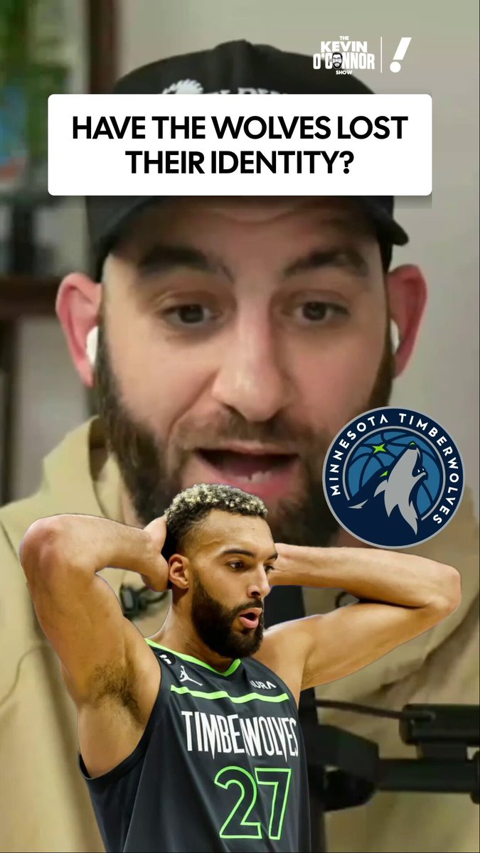 Wolves with Rudy Gobert: 110 DRTG
Wolves without Rudy Gobert: 133.7 DRTG
"It's a huge issue because when you're playing that bad of defense whenever Rudy is off the floor, it's really hard to say 'defense is our identity.'" -@DaneMooreNBA