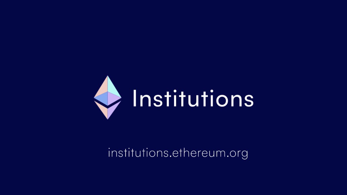 So if you like to check why institutions pick @ethereum as their go to chain, you should check the site. Thanks for keep on pushing and sharing knowledge @ethereumfndn