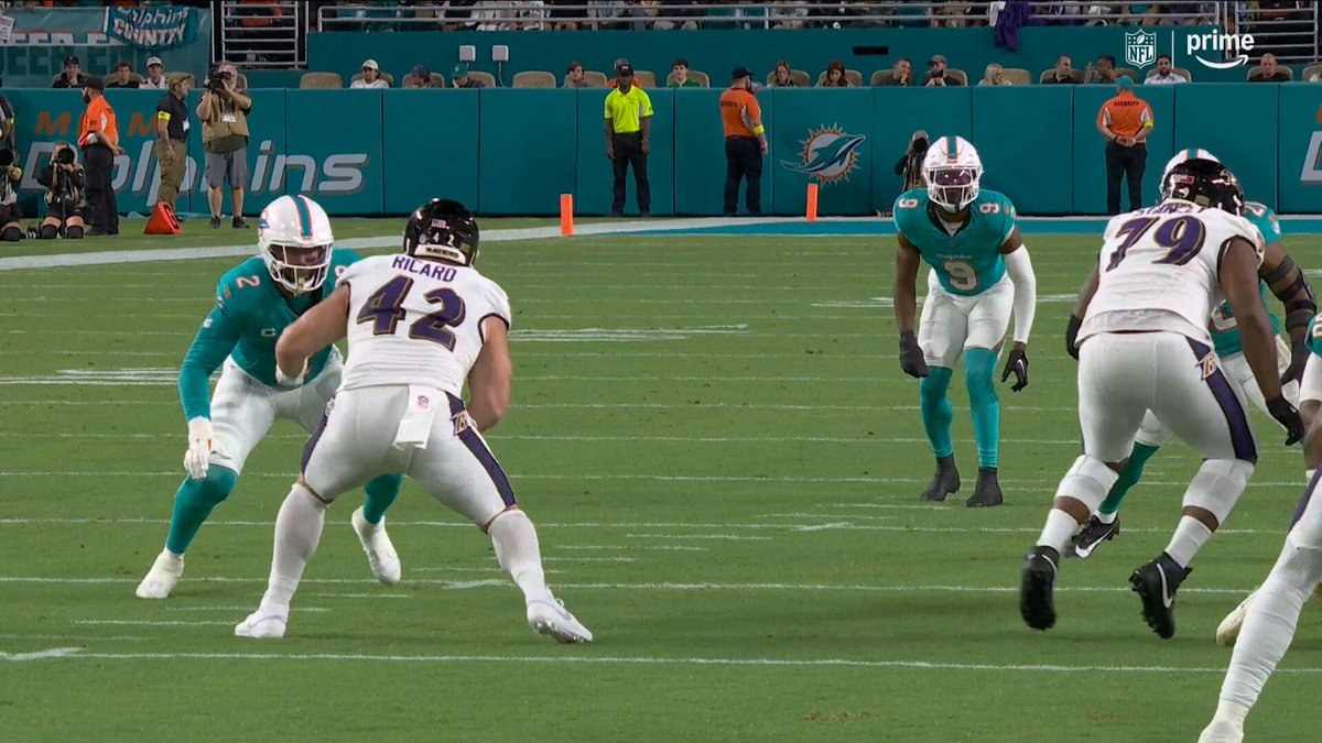 Bradley Chubb sent him to the ground 😳
BALvsMIA on Prime Video
Also streaming on @NFLPlus