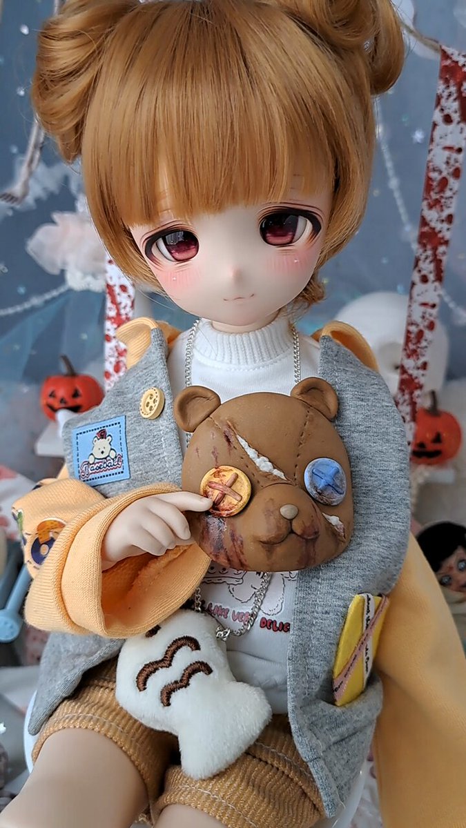 Noriko915様️くまちゃんu0026ハート️タンクトップ️ハンドメイド犬服 Kanoco × 10mois しろくまのchou chou ⁄ チェリーピロー ぬいぐるみ