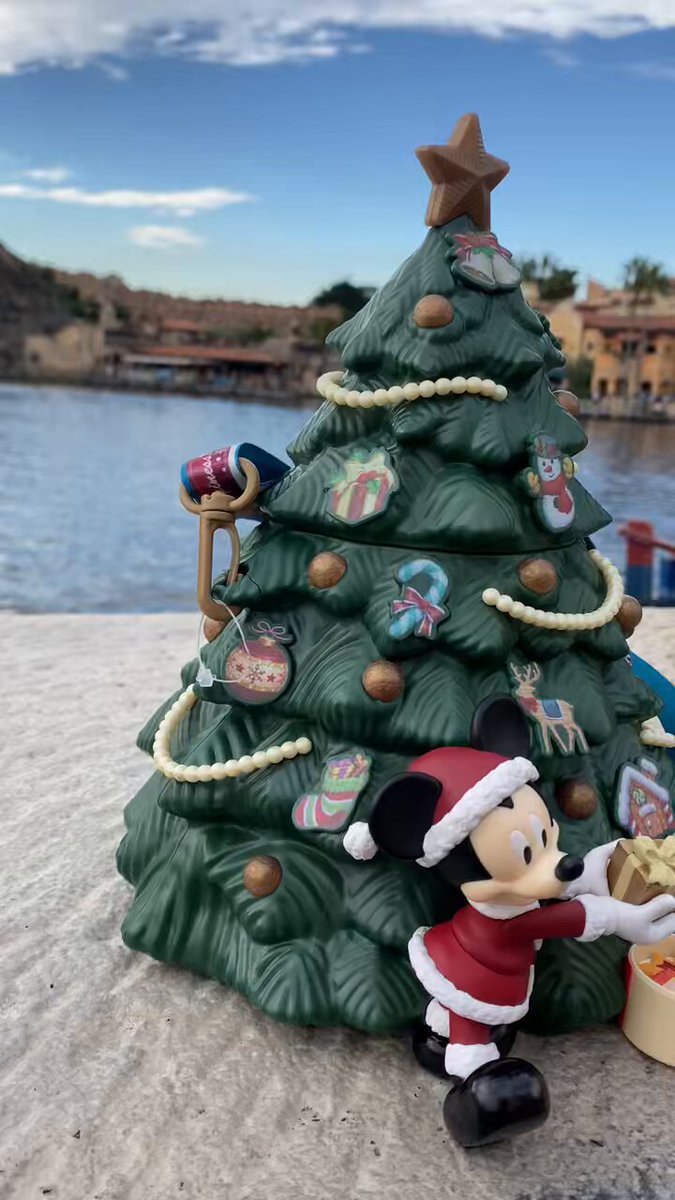 ディズニーベア　クリスマス 🐻🎄🎶 #カンベア #カントリーベアシアター #ジングルベル