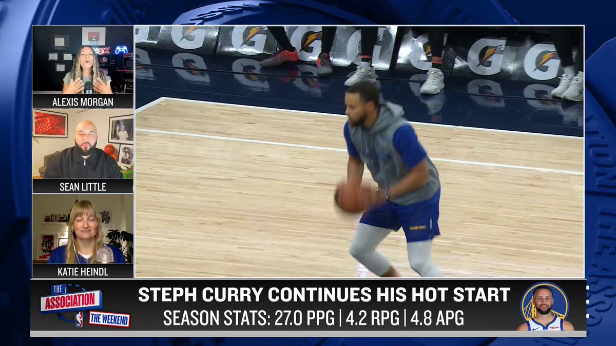 "Steph's still got it." 👏

@wtevs talks about Stephen Curry's hot start to the season ahead of Warriors/Pacers, tonight at 7pm/et on NBA TV! 