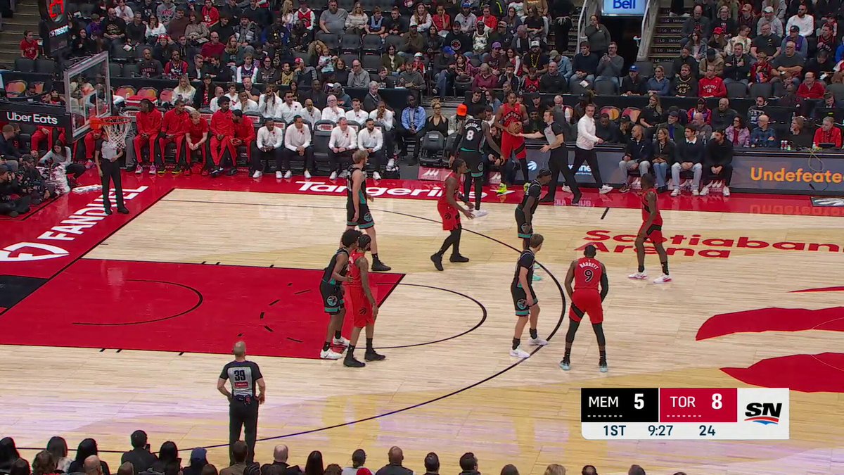 .@RjBarrett6 showing the bounce 🐰 