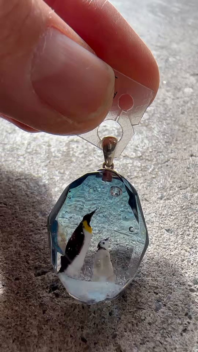 ナカダマサヒデ 1cmの宇宙 ガラス彫刻 ペンダント スケーリーフット ナカダマサヒデ 1cmの宇宙 ガラス彫刻 ペンダント スケーリーフット