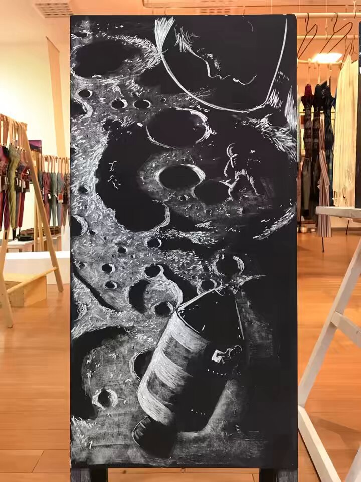 チョークアート