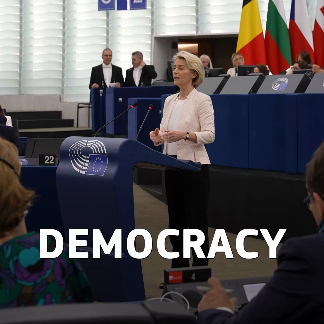 Où est la démocratie ?
Sous prétexte de « protéger la démocratie », Bruxelles s’improvise ministère de la Vérité.

Madame von der Leyen, vous n’avez pas été élue par le peuple, mais désignée par une union de technocrates.

Qu’on ne vienne pas nous parler de liberté quand l’UE…