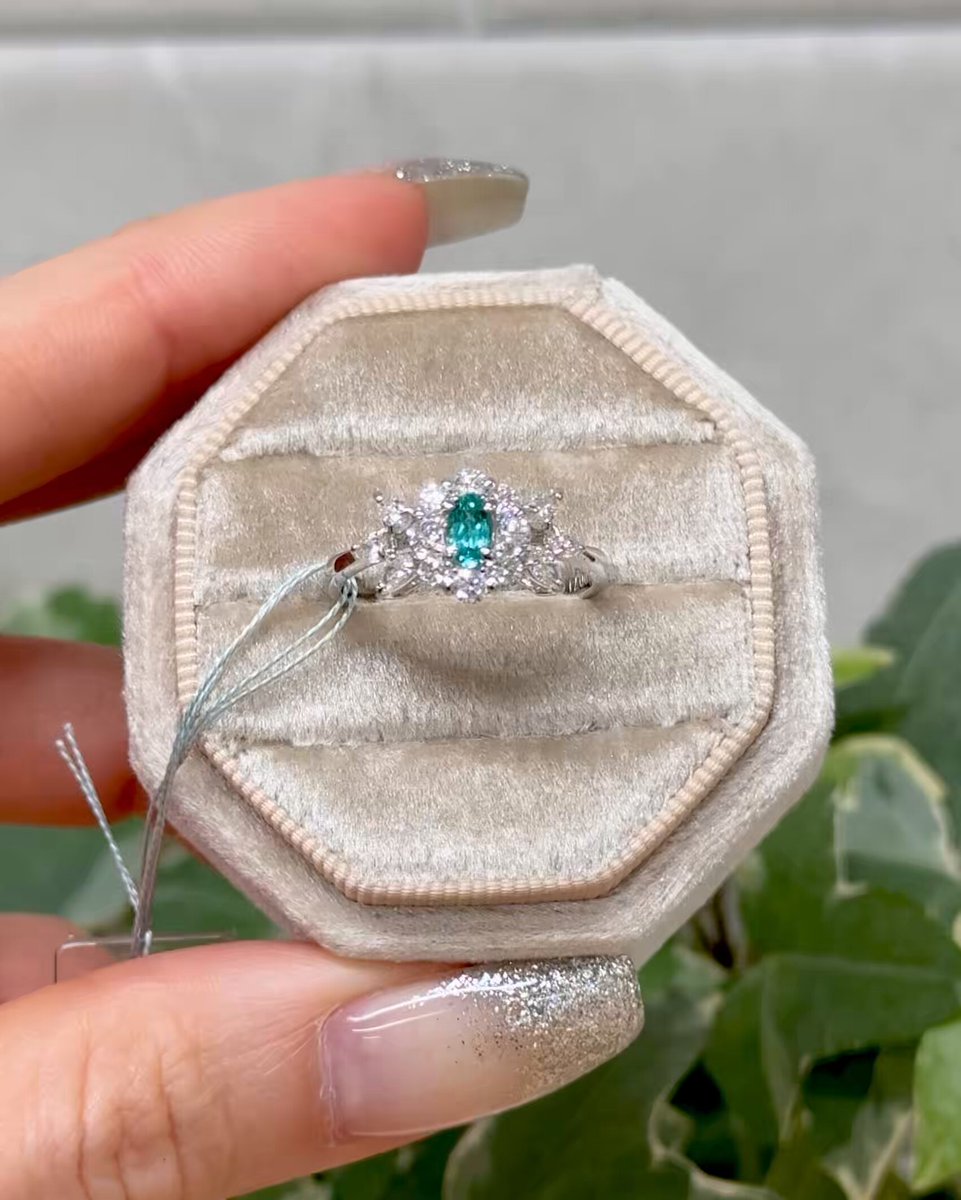 ♥超美未使用♥Pt900 天然トルマリンリング2.38ct 8.2gボリューム 宝石屋さん on X