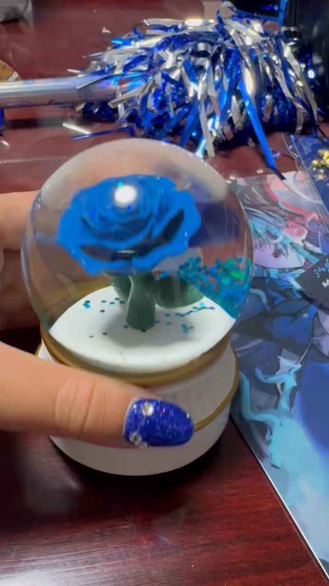 スノードーム可愛すぎる！！！ vip席特典の中で1番✨ #Adoよだか