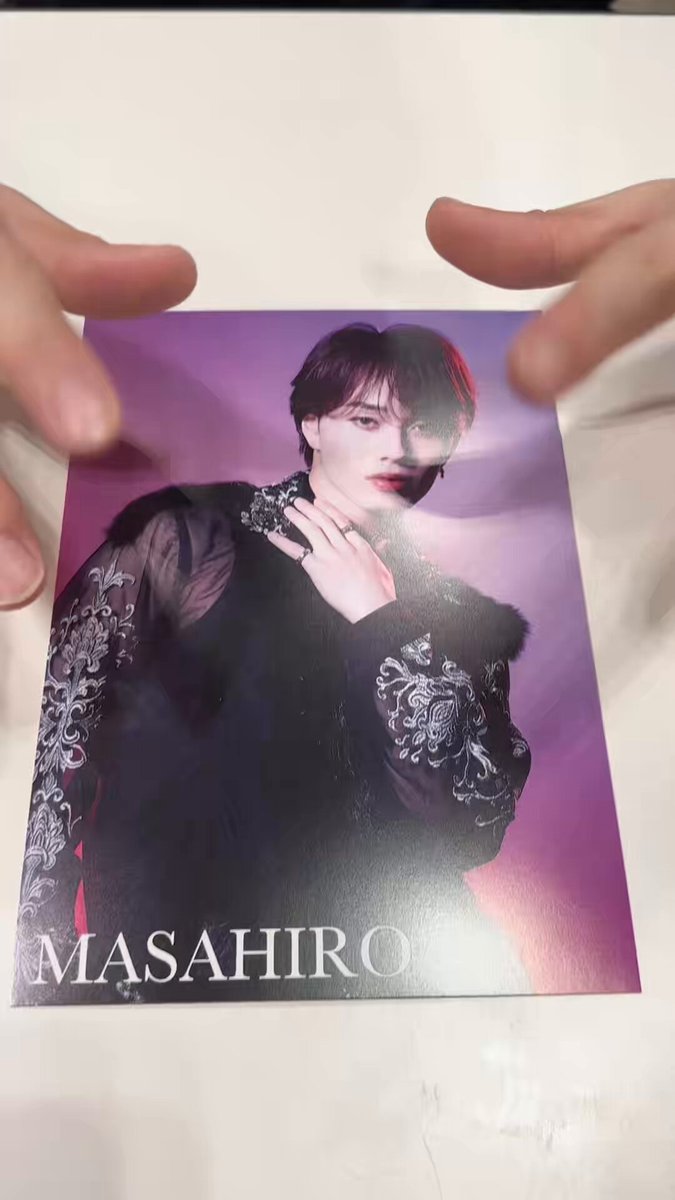 超特急　マサヒロ　チェキ 超特急　マサヒロ　チェキ