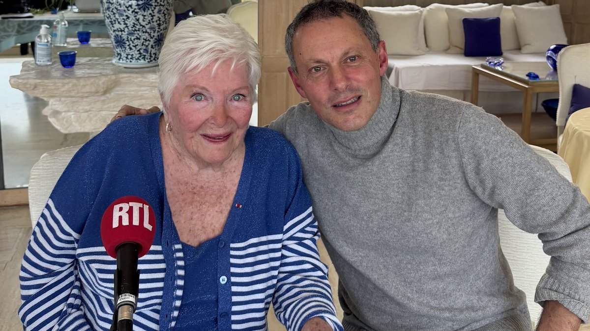 Line Renaud face à Marc-Olivier Fogiel dans RTL Matin