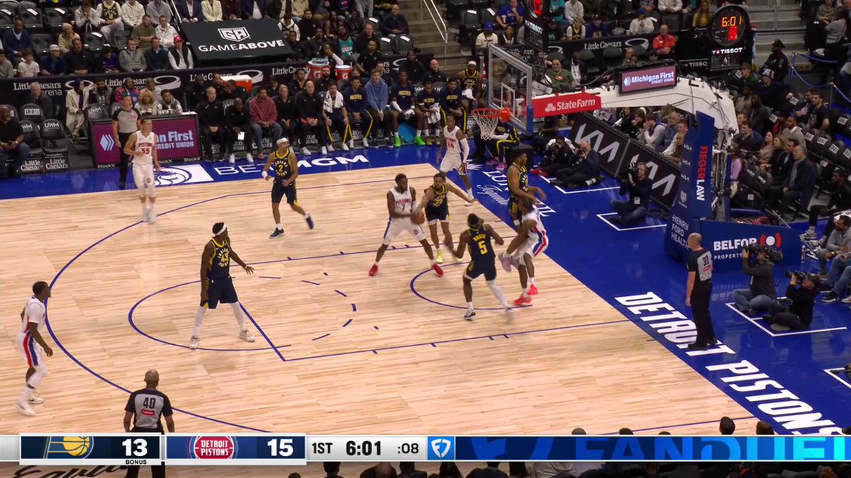 Duncan Robinson's 3rd triple of the 1Q!

Detroit is seeking their 10th win in a row tonight 🙌 