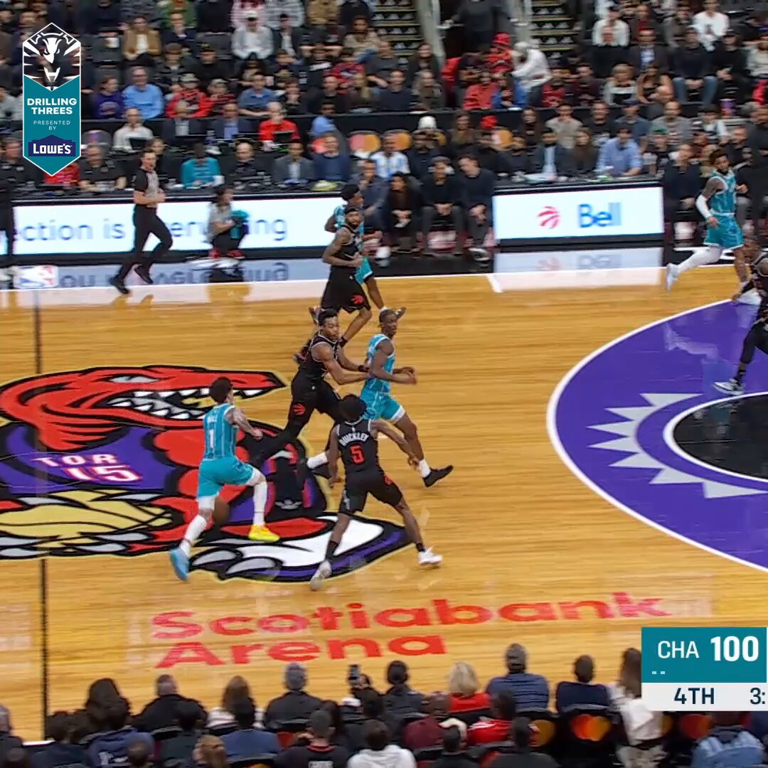 Collin to get us to a 1 point game!!

@Lowes | @CollinSexton02 