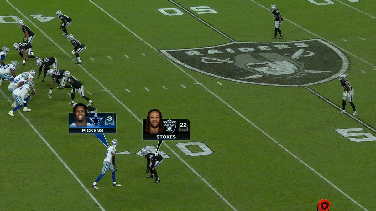 Running angry tonight 😡

DALvsLV on ESPN/ABC
Stream on @NFLPlus and ESPN App 