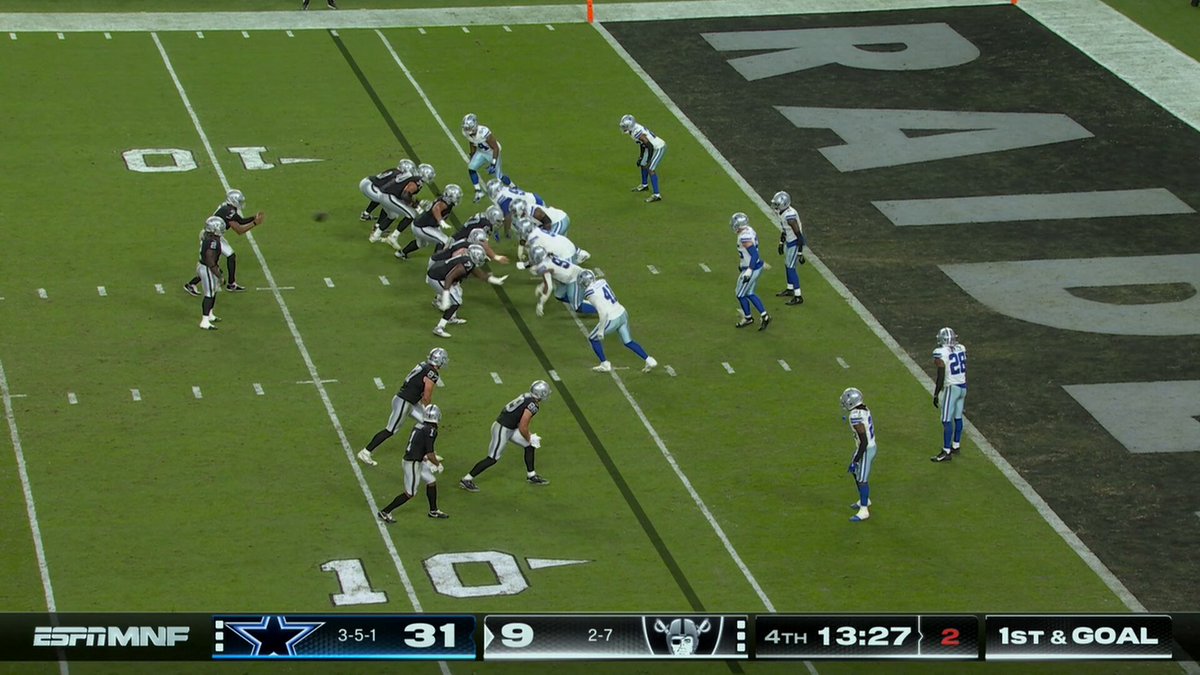 Tre Tucker crosses the goal line for a Las Vegas TD

DALvsLV on ESPN/ABC
Stream on @NFLPlus and ESPN App 