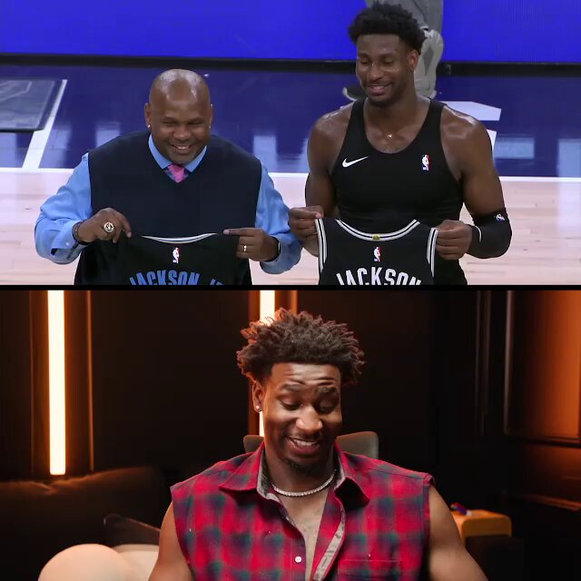 "His legacy and mine coming together."

The Spurs honored Jaren Jackson Sr. when the Grizzlies were last in town 👏

Jaren, MEM return to San Antonio in a primetime battle at 8:00pm/et on NBC/Peacock as part of Coast 2 Coast Tuesday! 