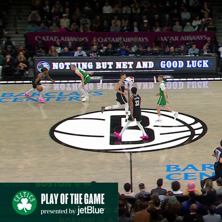 Playing both sides of the ball 💪🏾

Sam with the steal & Neemi with the slam in @JetBlue Play of the Game 