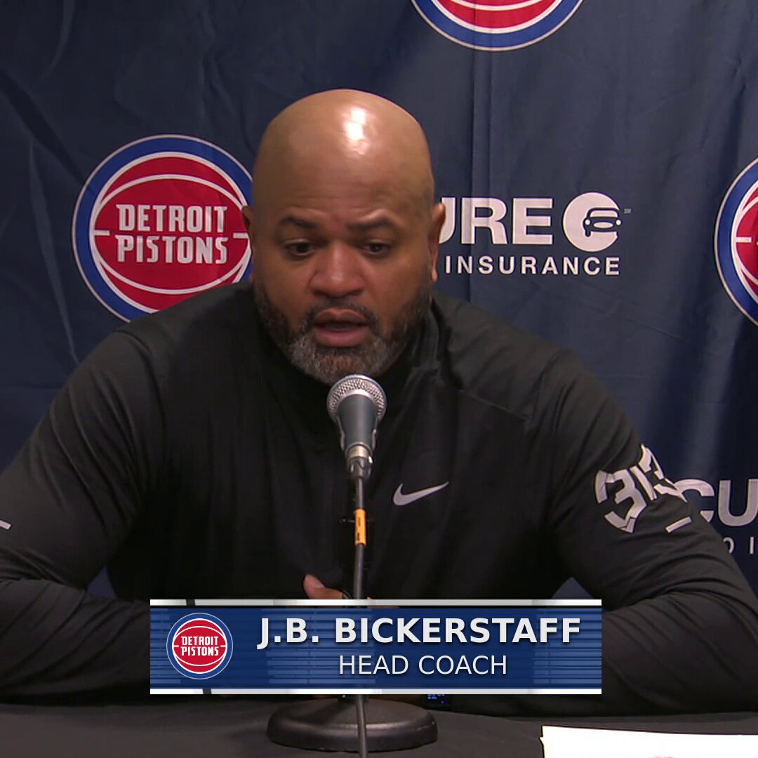 "He wants to be great."

@DetroitPistons HC J.B. Bickerstaff on Cade Cunningham's growth into a star in the NBA 🙌  