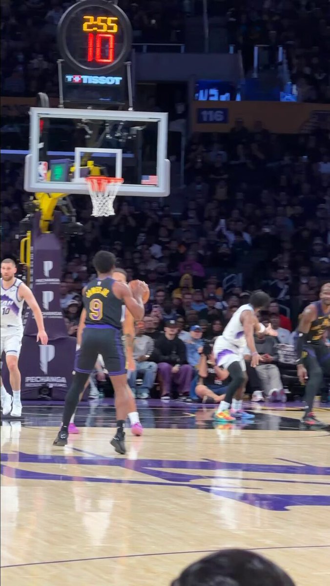 Bronny drills it... LeBron loves it 👌  