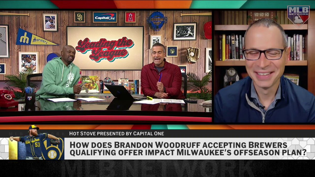 .@jonmorosi on Brandon Woodruff accepting the qualifying offer:

“I think that it incrementally increases the chances of a Freddy Peralta trade…” 