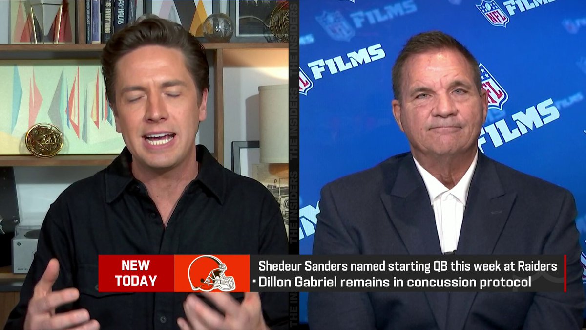 "I actually was encouraged."

@BaldyNFL breaks down Shedeur Sanders' debut with @TomPelissero on The Insiders 🎥 