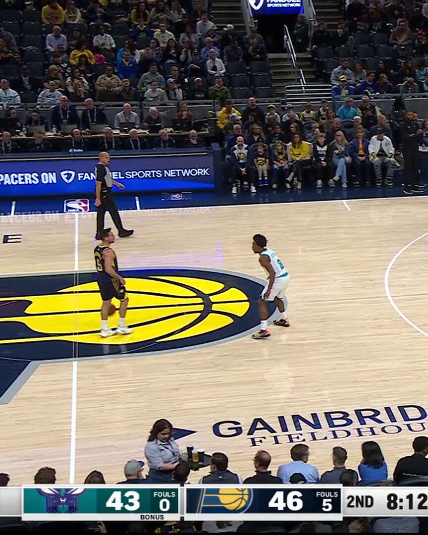 Jay Huff for three 🏹 