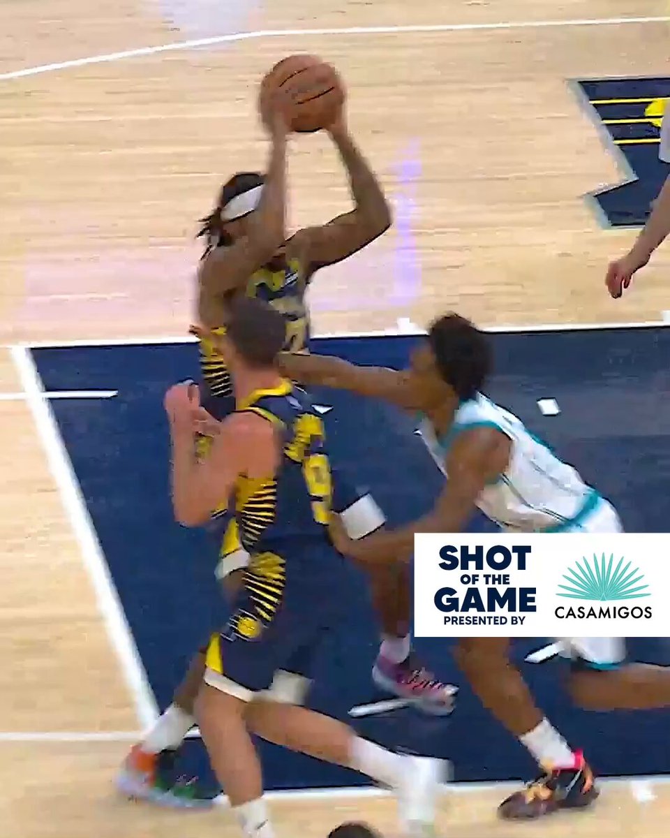 Pascal Siakam’s bank to beat the shot clock is our @casamigos Shot of the Game 🚨 