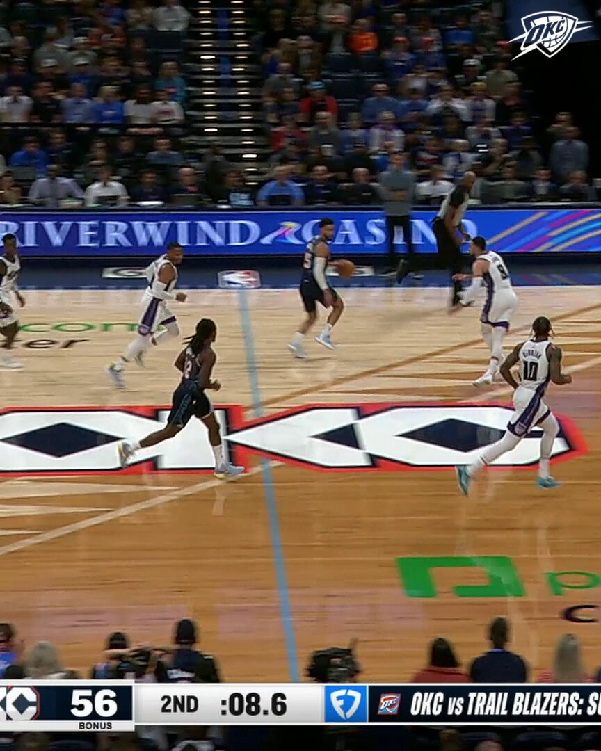 Heard y'all wanted to see that Ajay lay one more time? 👂 