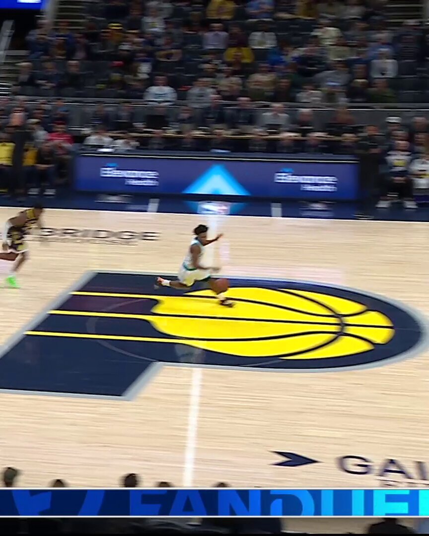 no easy buckets.

Bennedict Mathurin chased him down 🚫 