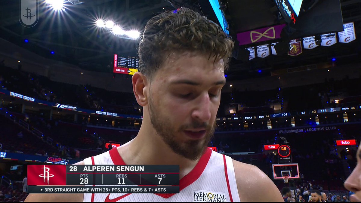 talk your talk Alpi 🗣️

double-double night for The Wizard 👏 