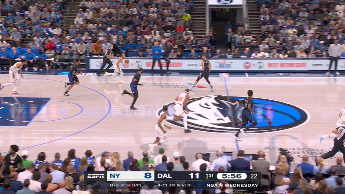 Brunson to Bridges to Hart for 👌

That Nova Knick connection! 