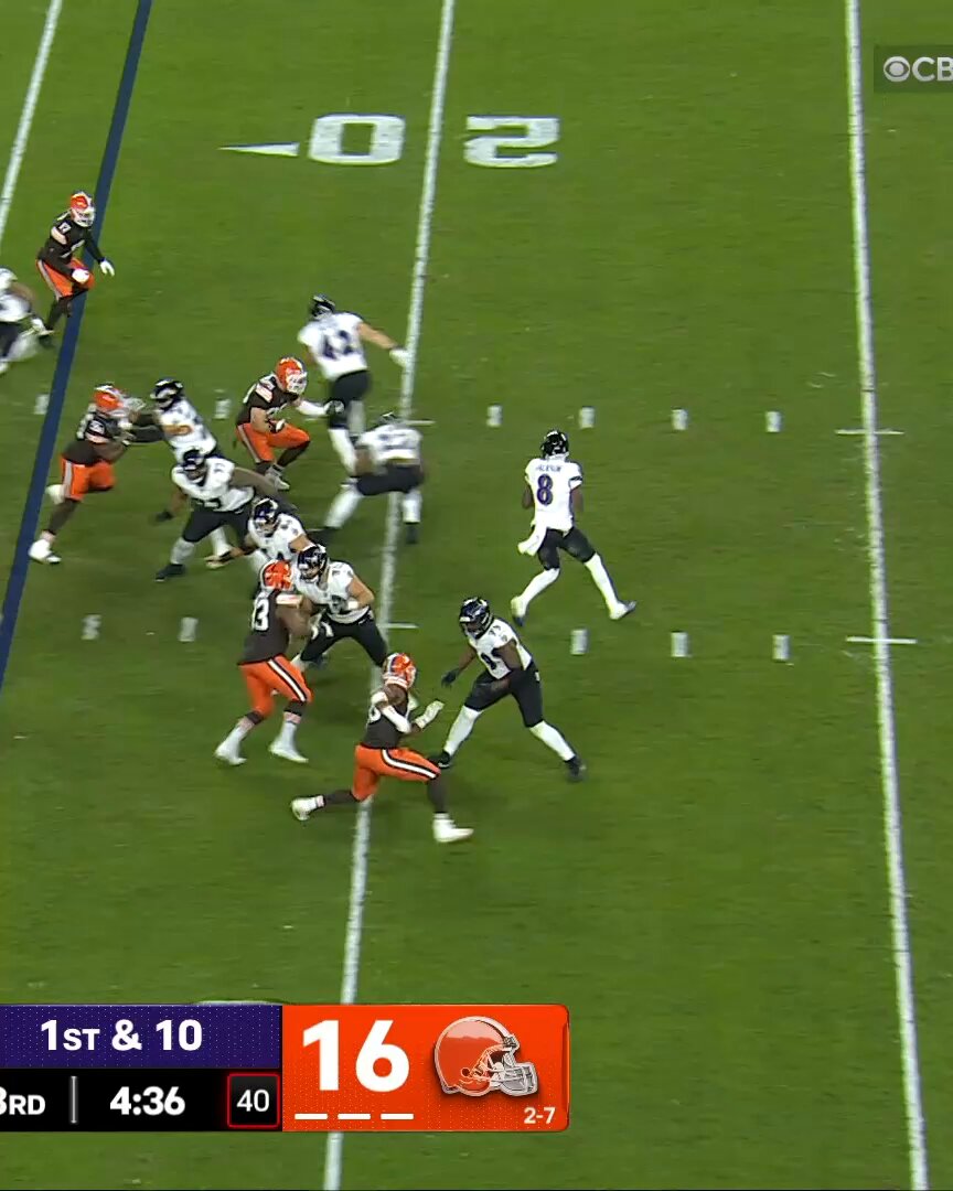 1 INT | 10 tackles | 2 TFL

@Browns LB Carson Schwesinger is your Week 11 @pepsi Zero Sugar Rookie of the Week. 